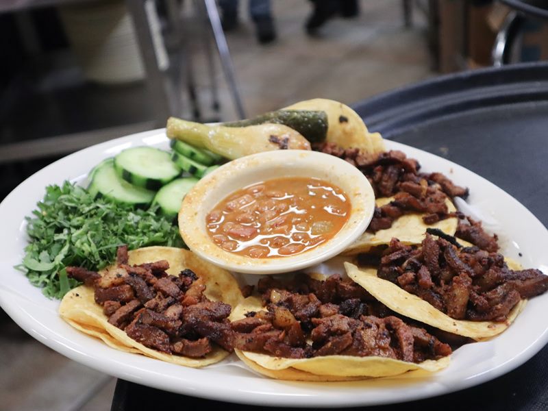 Taquería Mexico food